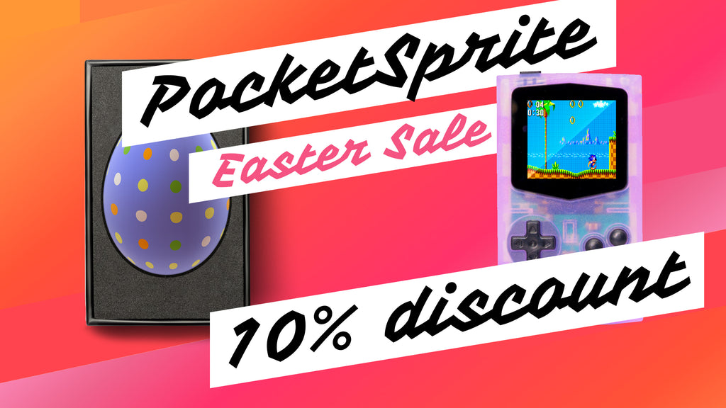 PocketSprite 🐣 Easter Sale: 10% Storewide!