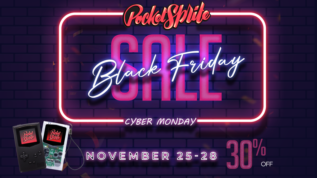 🎉 Black Friday / Cyber Monday 30% Sale - November 25 - 28