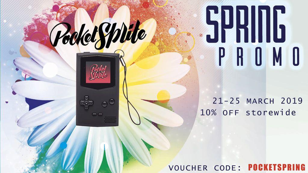 Spring is here ! celebrate it with us and get a 10% discount :)